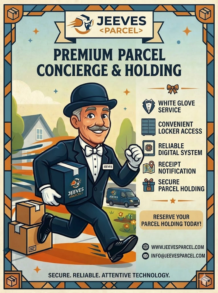 Jeeves Parcel Flyer